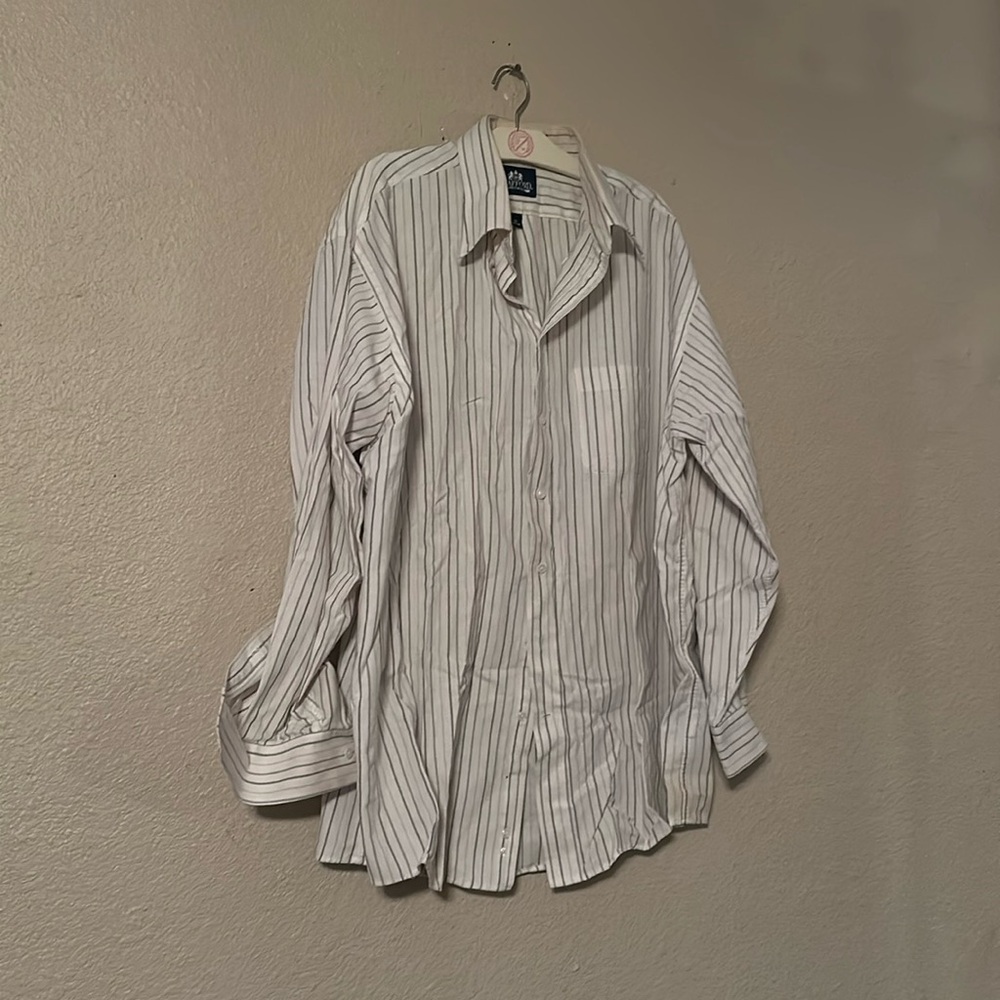 Stanford men button shirt size 18 34/35